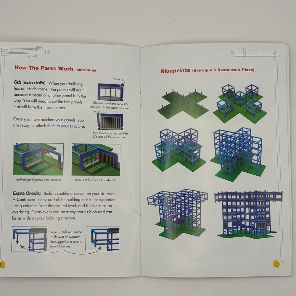 Girder & Panel Tekton Plaza GNP305 Bridge Street Toys HO‎ Parts Comp/See Details